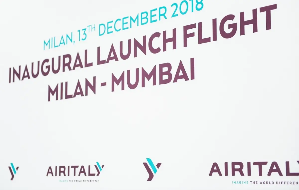 Air Italy: inaugurato volo Milano-Mumbai il 13 dicembre 2018