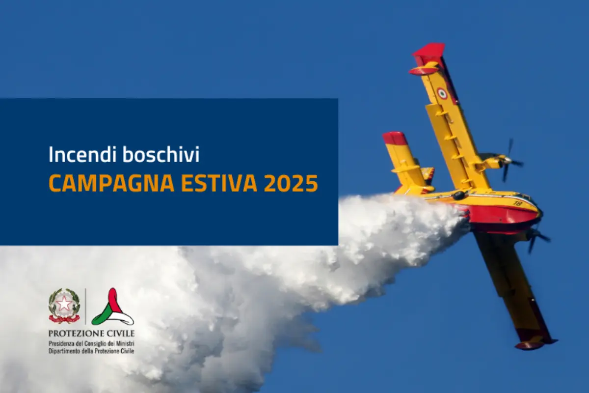 Incendi boschivi: campagna antincendio boschivo 2025 (15 giugno-15 ottobre)