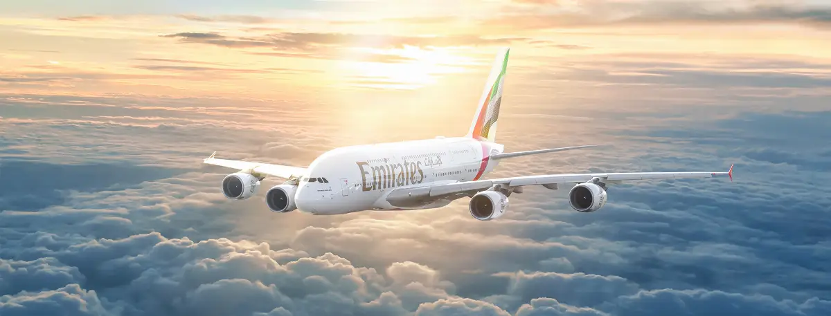 Un aereo Emirates