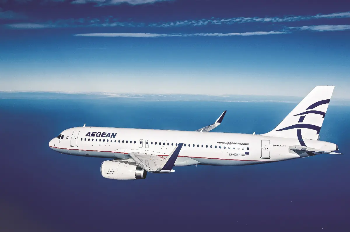 Aereo A-320ceo di Aegean Airlines