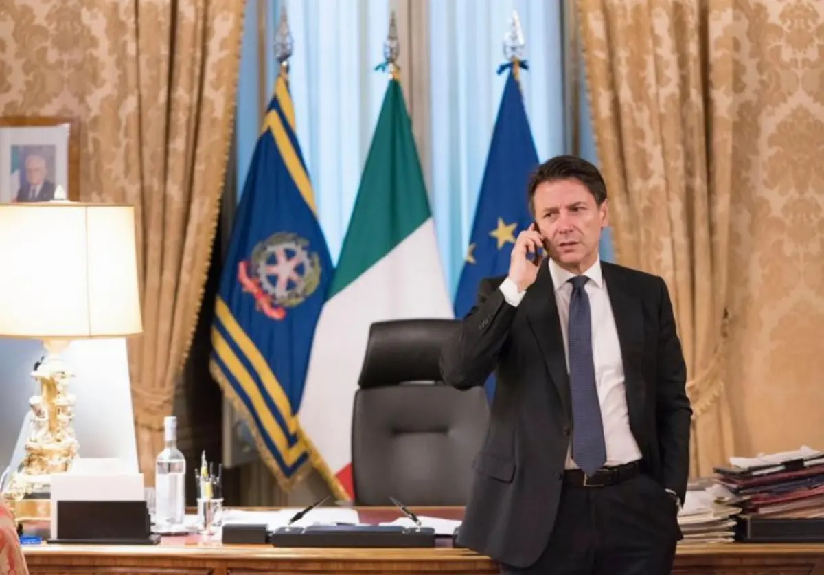 Un colloquio telefonico del presidente del Consiglio dei ministri, Giuseppe Conte