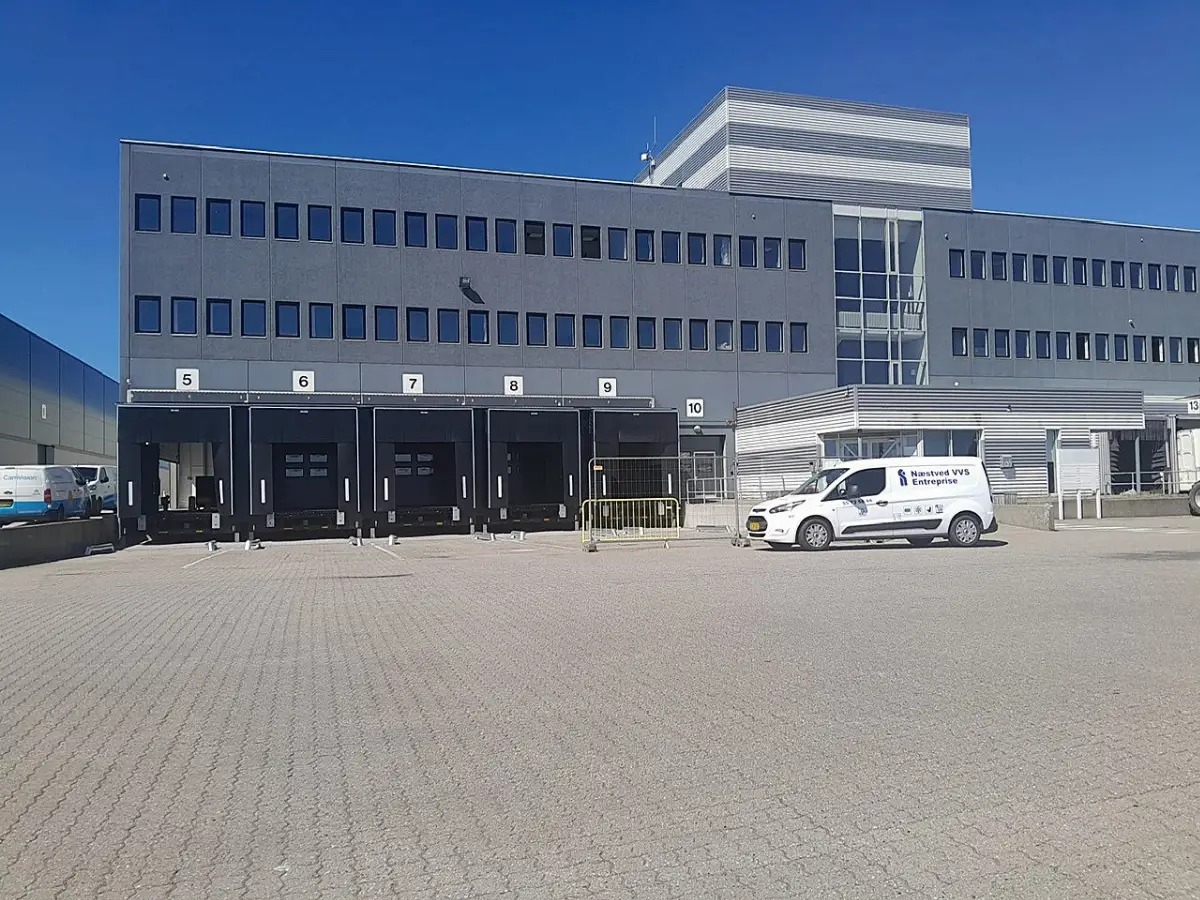 Il nuovo magazzino di Wfs all'aeroporto di Copenaghen. L'impianto è specializzato in e-commerce e la gestione degli spedizionieri
