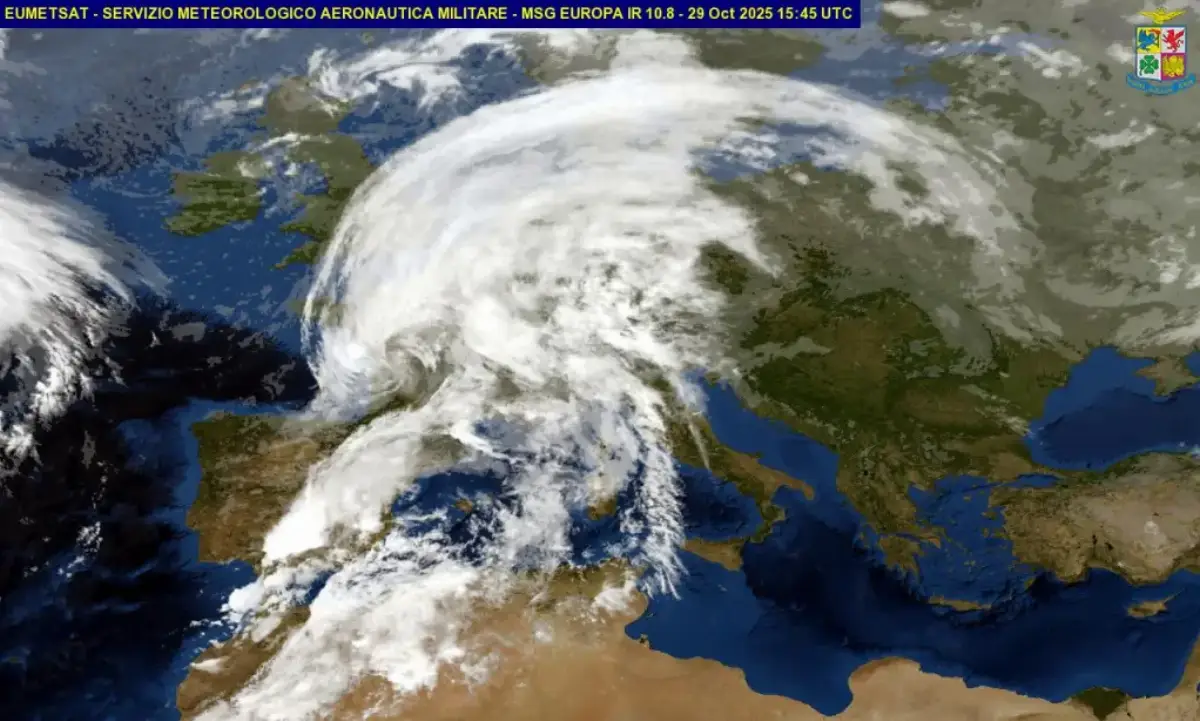 Il tempo sull'Italia