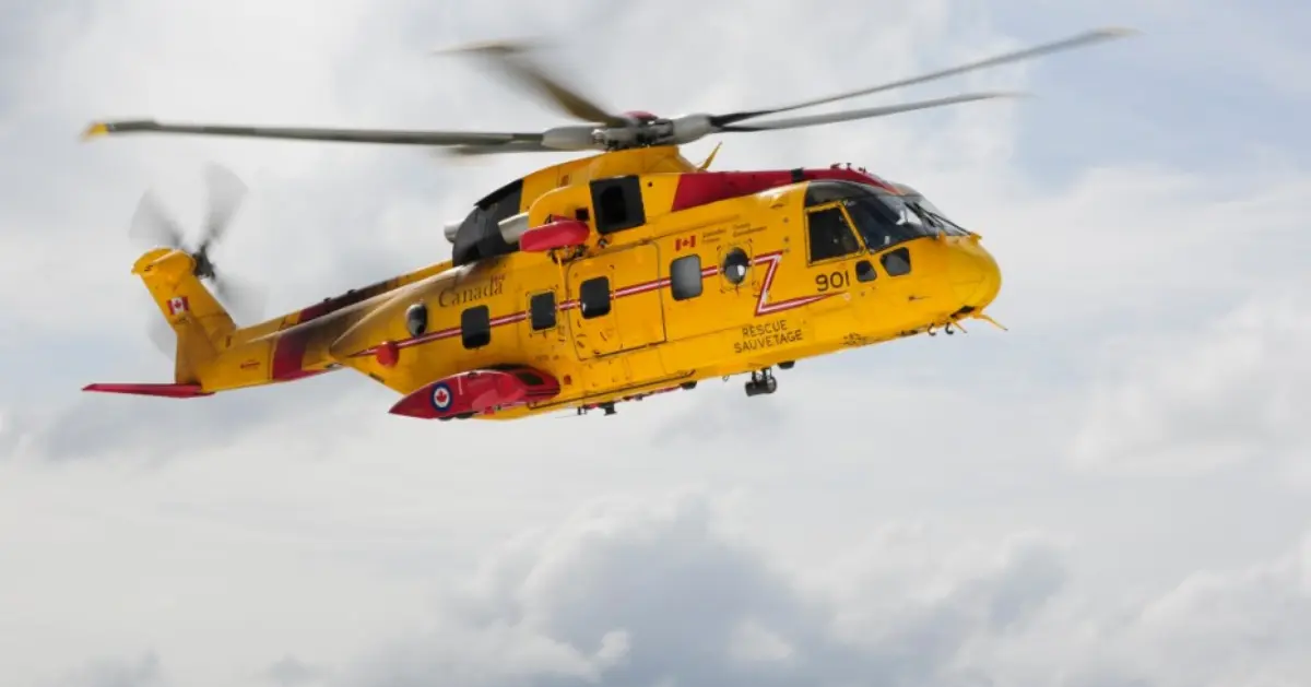 AW-101 Cormorant helicopter