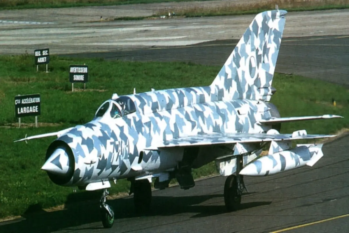 Mig-21 of Czech Air Force in an index photo