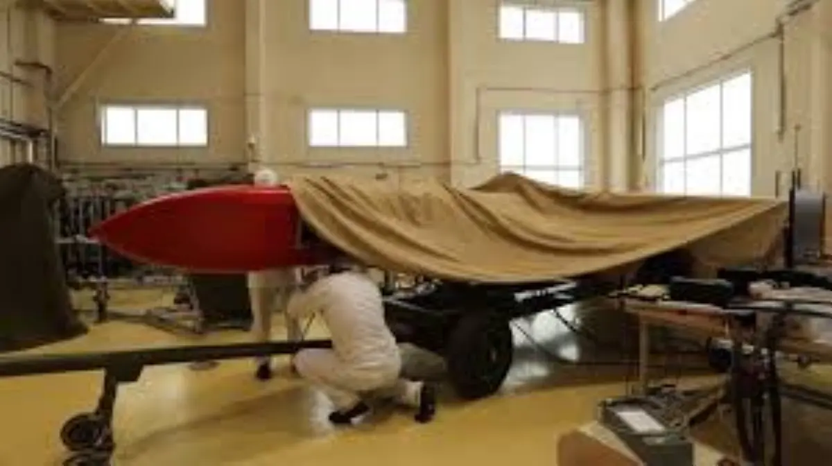 A Russian nuclear-powered cruise missile Burevestnik