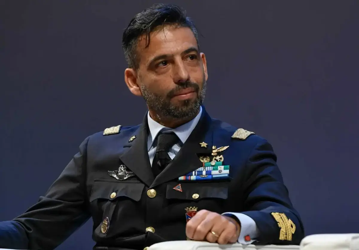 Il generale Francesco Presicce dell'Aeronautica militare