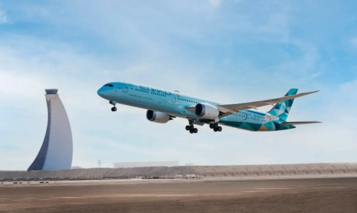 Volo Ecoflight 2021 di Etihad Airways