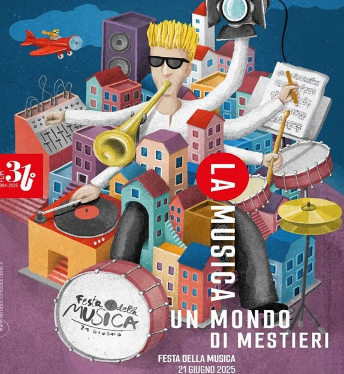 Festa della musica 2025, 21 giugno in 12 scali nazionali