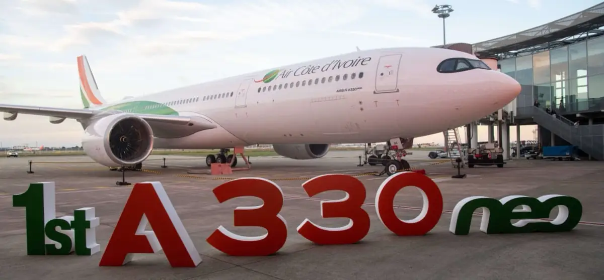 Air Côte d’Ivoire riceve il suo primo aereo A-330neo