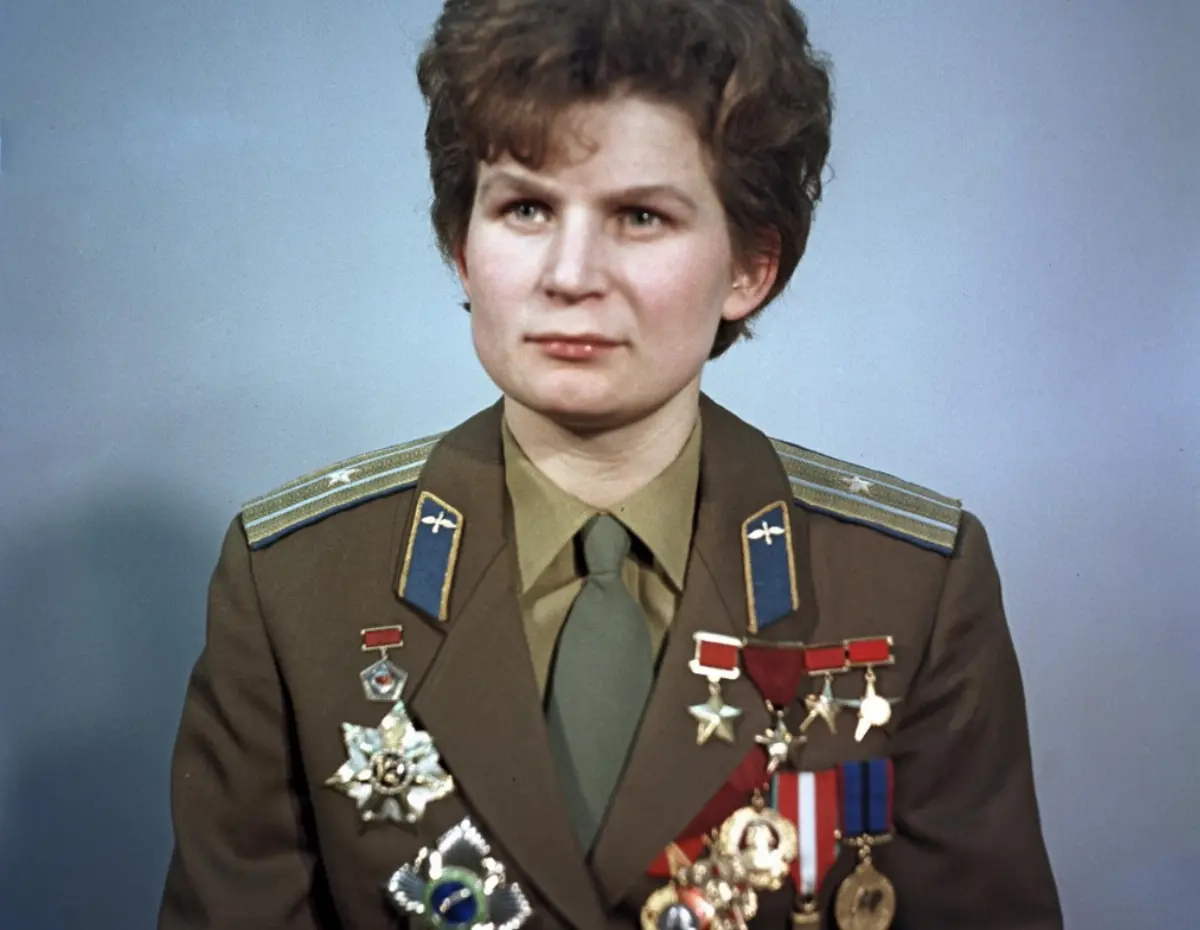 La cosmonauta russa Valentina Tereshkova
