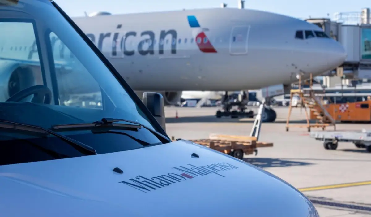 Aereo American Airlines a Milano-Malpensa