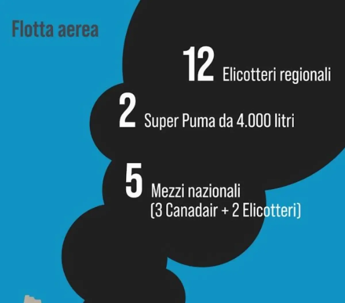 Regione Sardegna: campagna antincendio 2025, flotta aerea