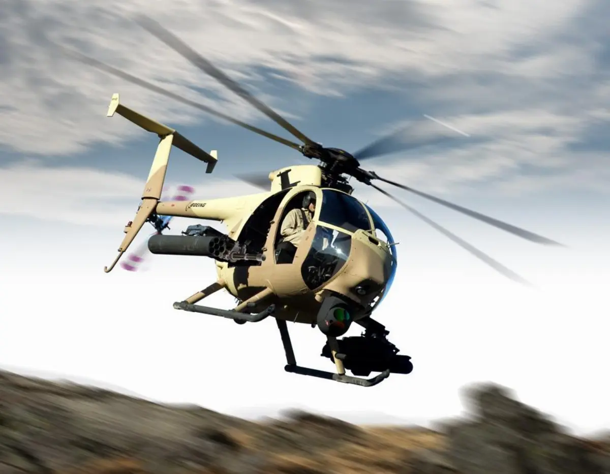 Elicottero AH-6 di Boeing