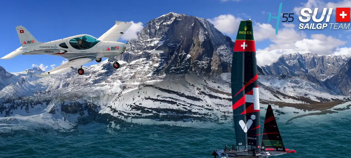 Switzerland SailGP Team and H55 Explore Partnership Around Clean and Energy-Saving TechnologiesH55