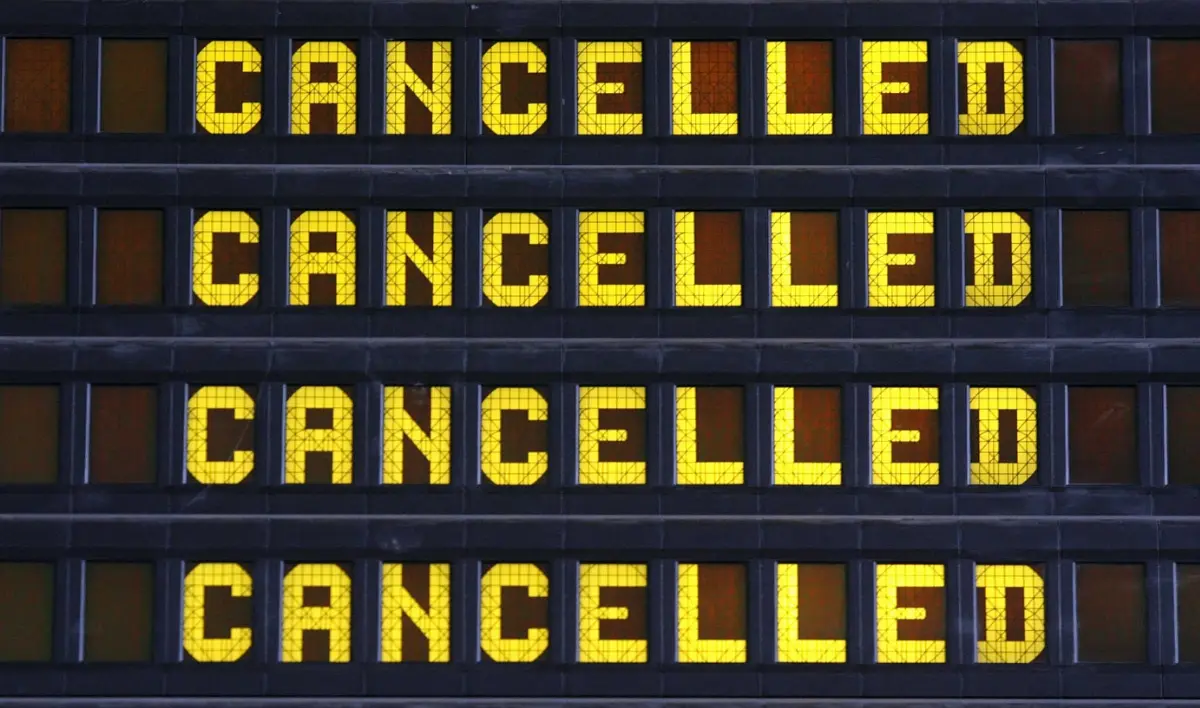 Voli cancellati