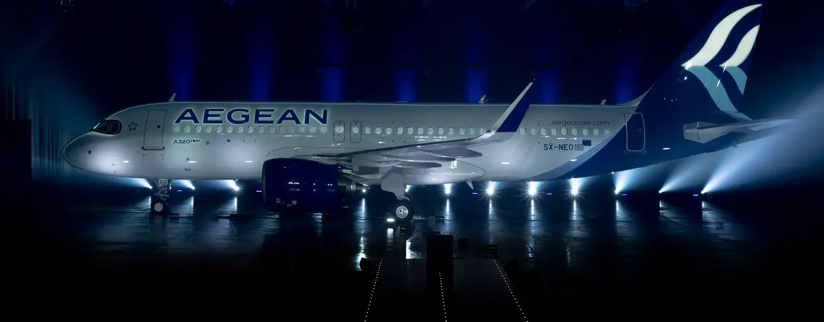 Aereo Α-320neo di Aegean Airlines