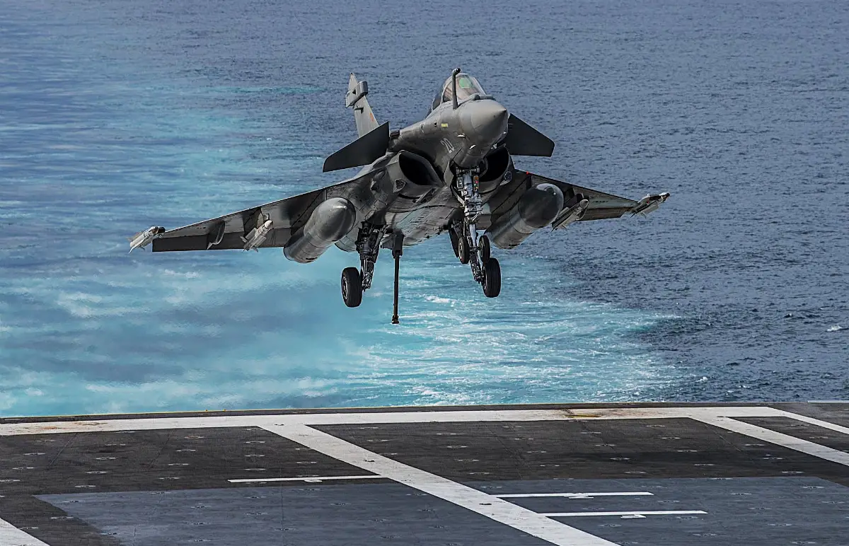 Aereo caccia Dassault Rafale variante navale, per il quale l'India ha siglaton a fine aprile 2025 un ulteriore ordine per 26 esemplari