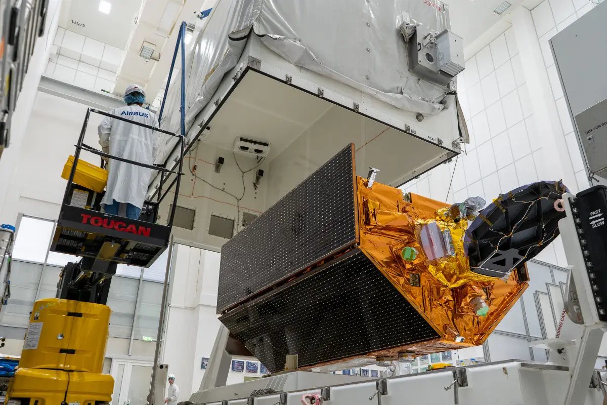 Ocean guardian ready for takeoff: second Copernicus Sentinel-6 satellite heads to launch site