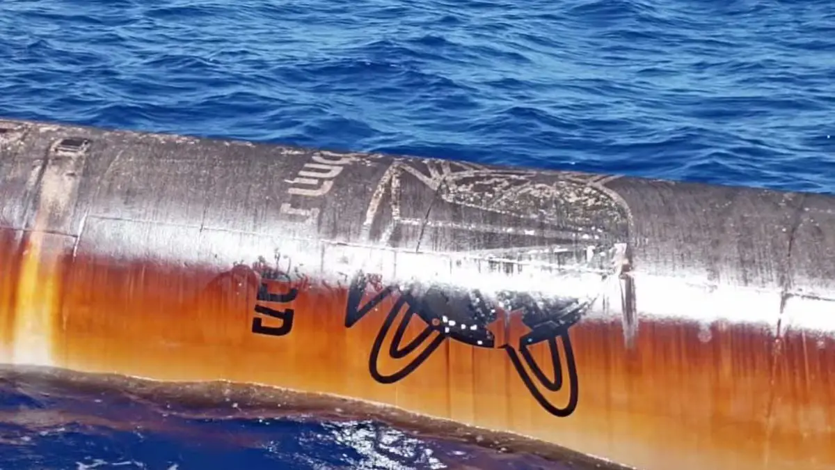 Il relitto rinvenuto a Lampedusa (6 settembre 2025)