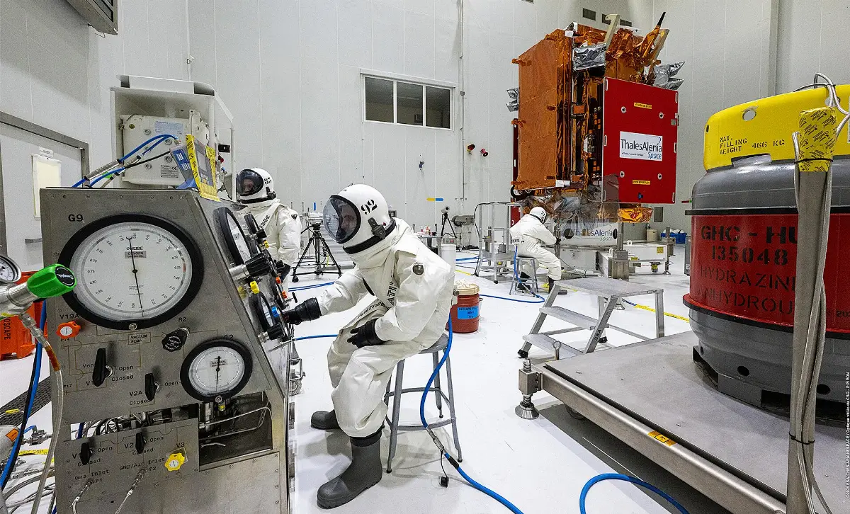 Sentinel-1D rifornito a Kourou