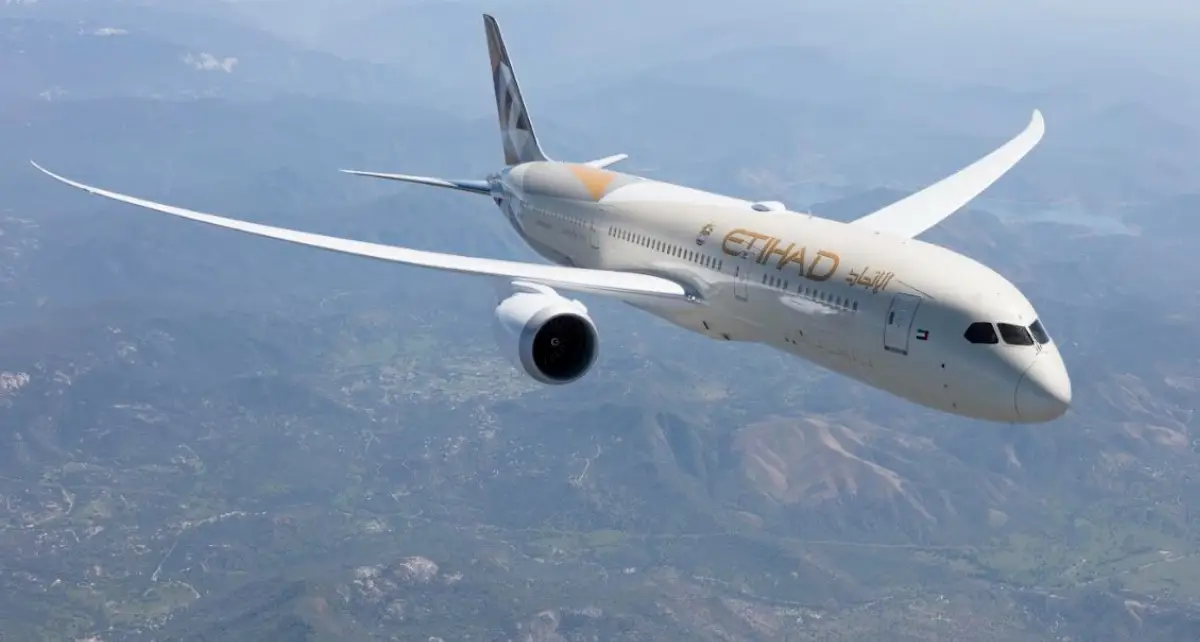 B-787 Etihad Airways
