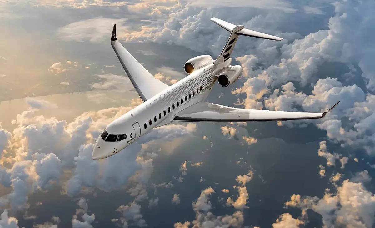 Global 7500 airplane by Bombardier