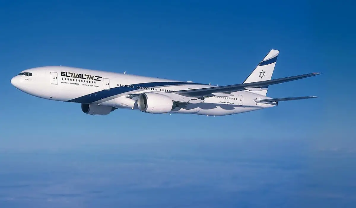 Aereo B-777/200ER di El Al (foto d'archivio)