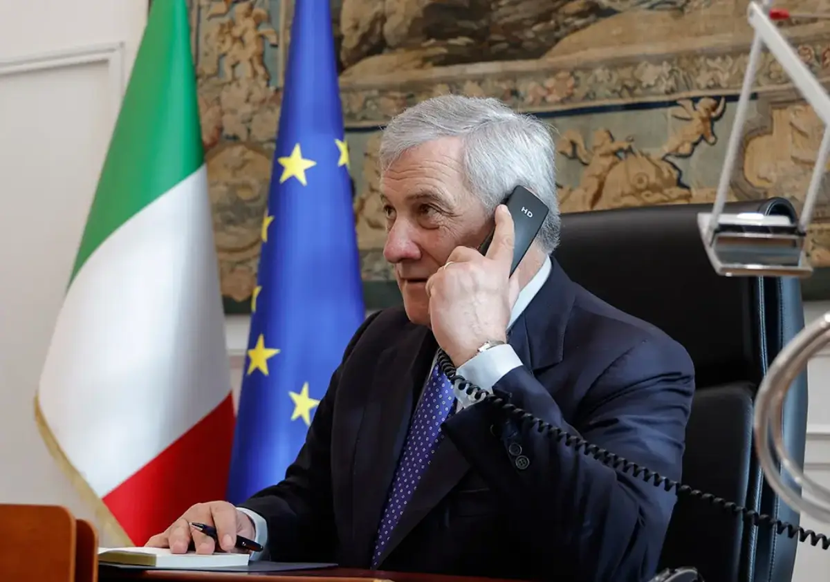 Il ministro degli Affari Esteri italiano, Antonio Tajani