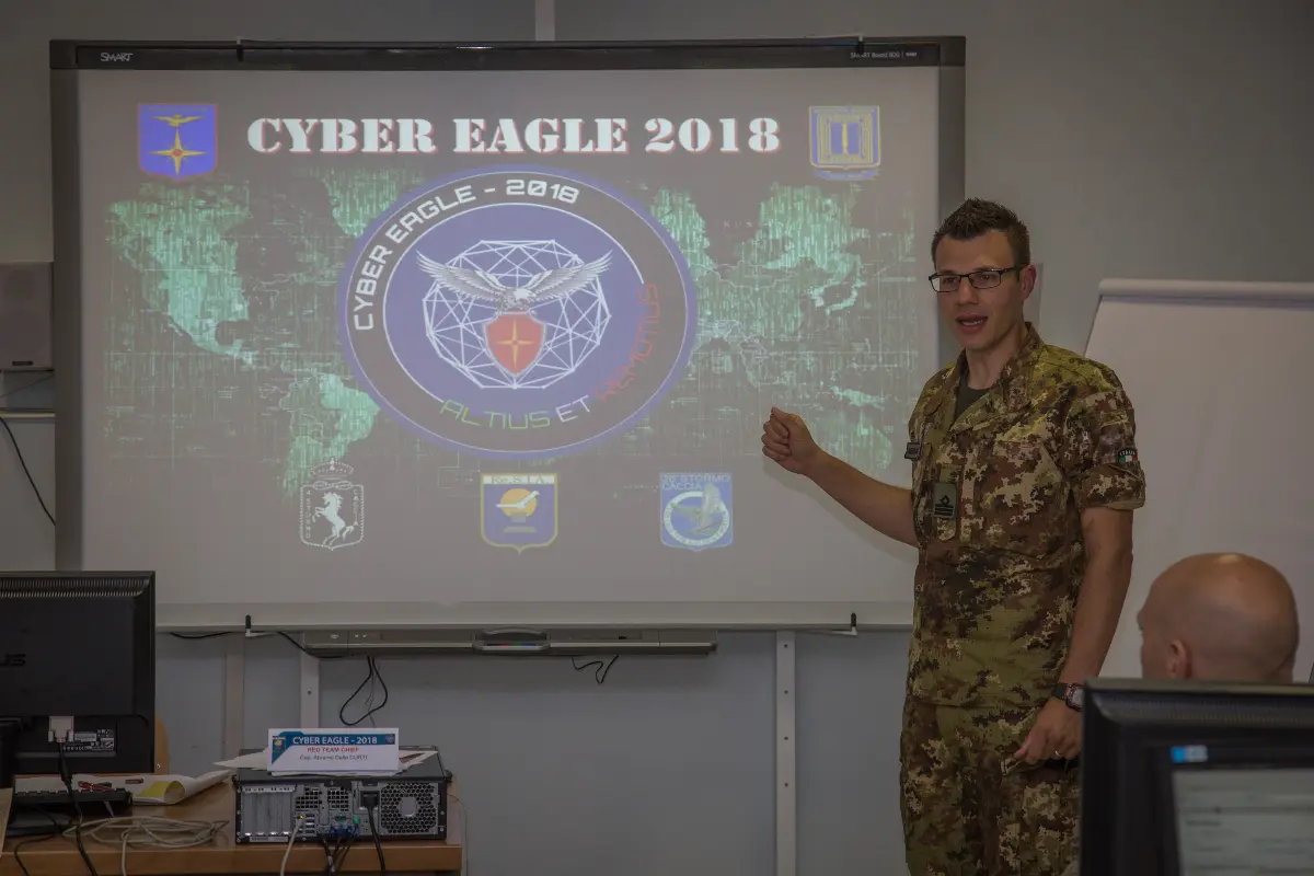 Esercitazione "Cyber Eagle 2018" dell'AMI