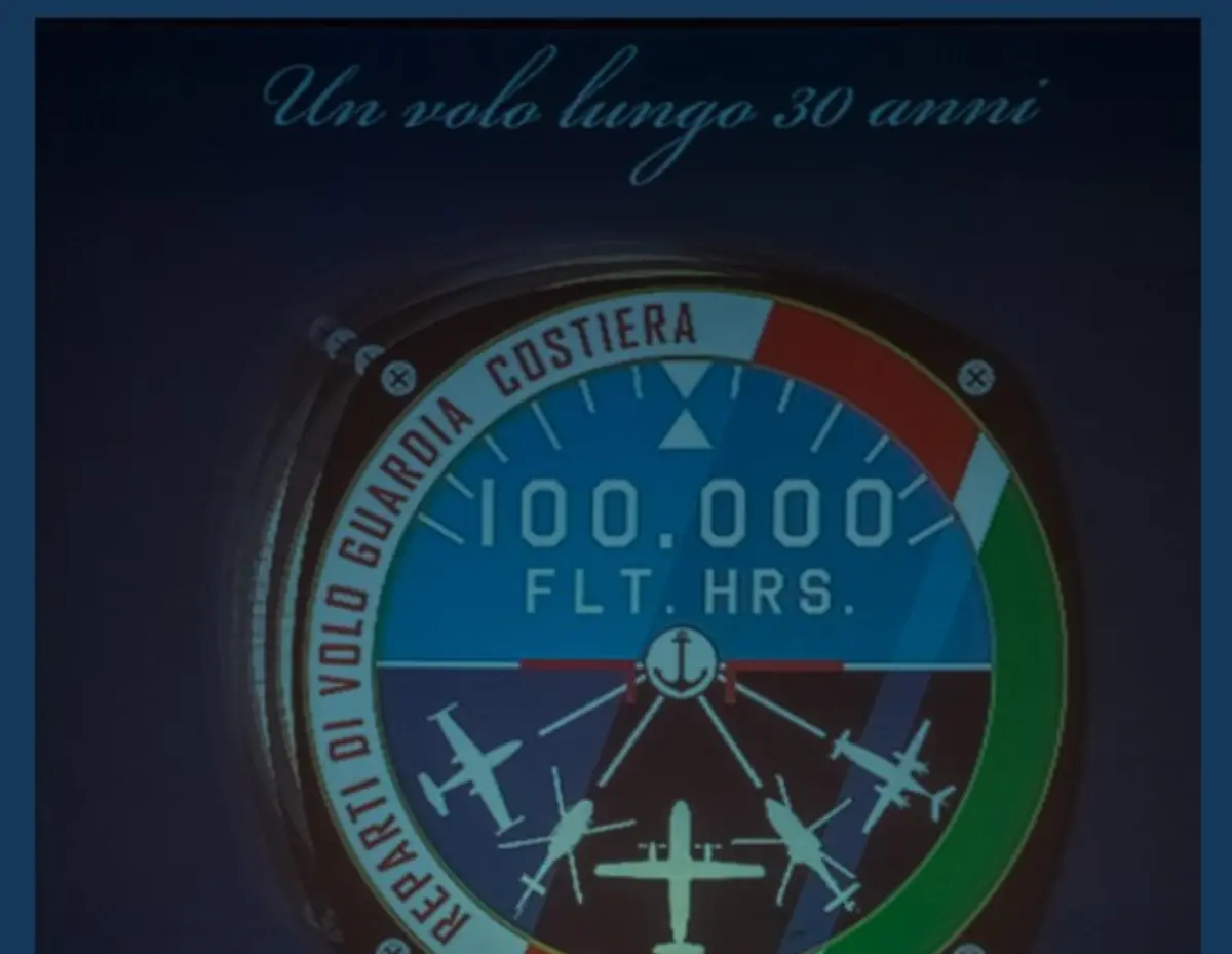 Guardia costiera: 30 anni nascita componente aerea e 100.000 ore complessive di volo effettuate