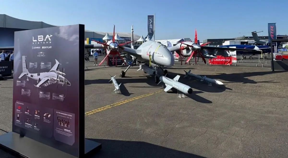 Lba drone aircraft at "Paris-Le Bourget 2025" (June 16-22)