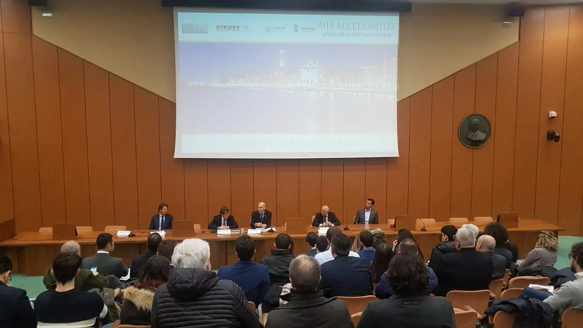 Presentazione di Apulia Israel Joint Accelerator