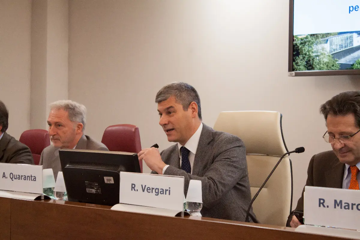 Da sinistra a destra: il vice direttore generale Enac Alessandro Cardi, il direttore generale Enac Alessio Quaranta e il direttore Centrale Vigilanza Tecnica Enac Roberto Vergari