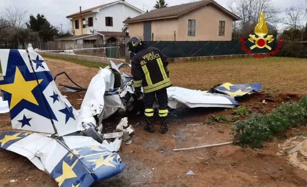 L'incidente aereo di un Evektor EV-97 EuroStar avvenuto a Sabaudia, Roma, il 30 gennaio 2022