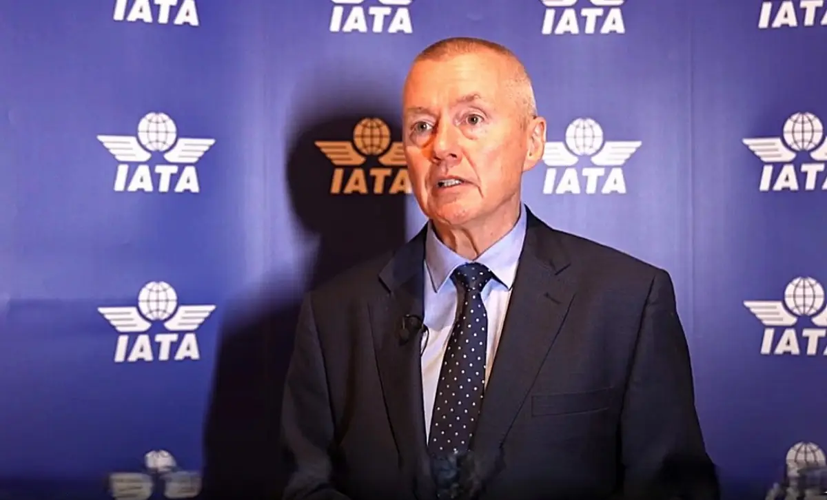 Il direttore generale Iata, Willie Walsh, all'81esima Agm a Nuova Delhi, India, 2 giugno 2025