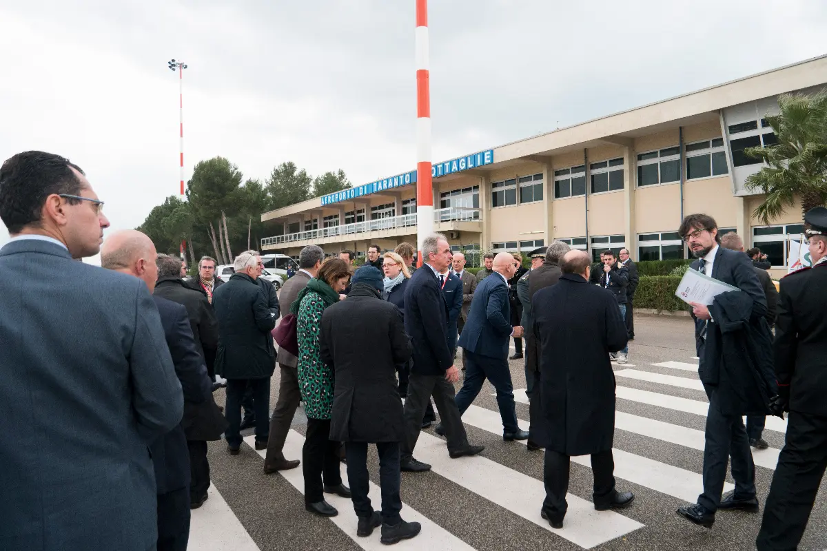 Pierluigi Di Palma, Centro studi Demetra, presso l'aeroporto di Taranto Grottaglie "Marcello Arlotta" durante la manifestazione "Grottaglie Test Bed" del 15 marzo 2016