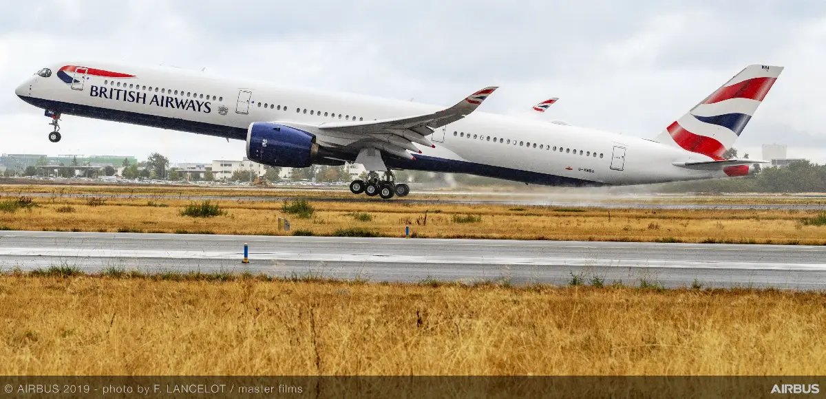 Aereo A-350/1000 di British Airways