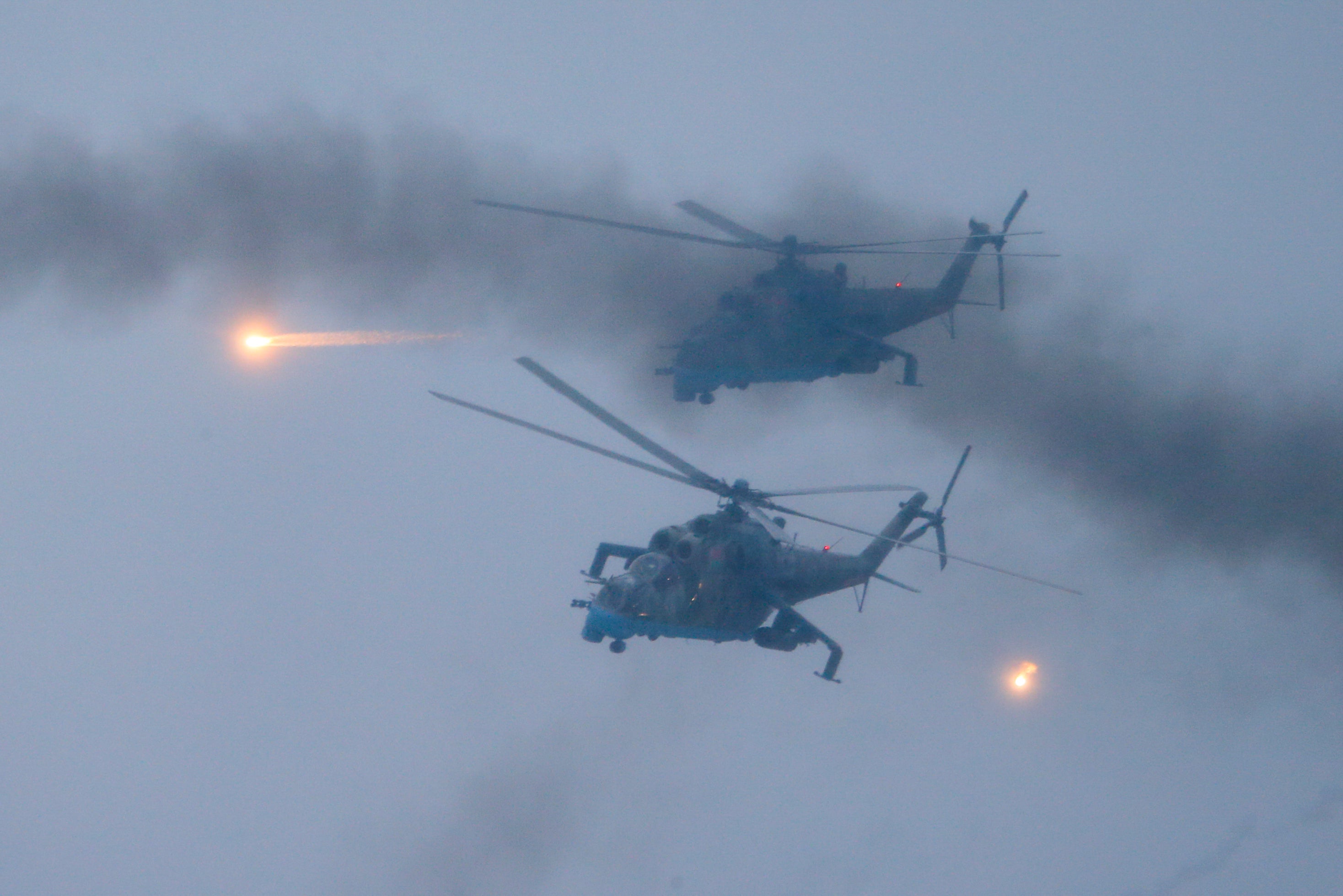 February-March 2022, armed helicopters in war asset: war scenarios in the skies of Ukraine
