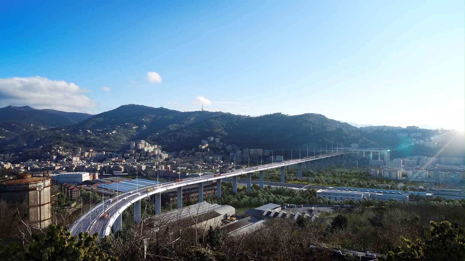 Ricostruzione ponte Morandi a Genova, secondo progetto di Renzo Piano