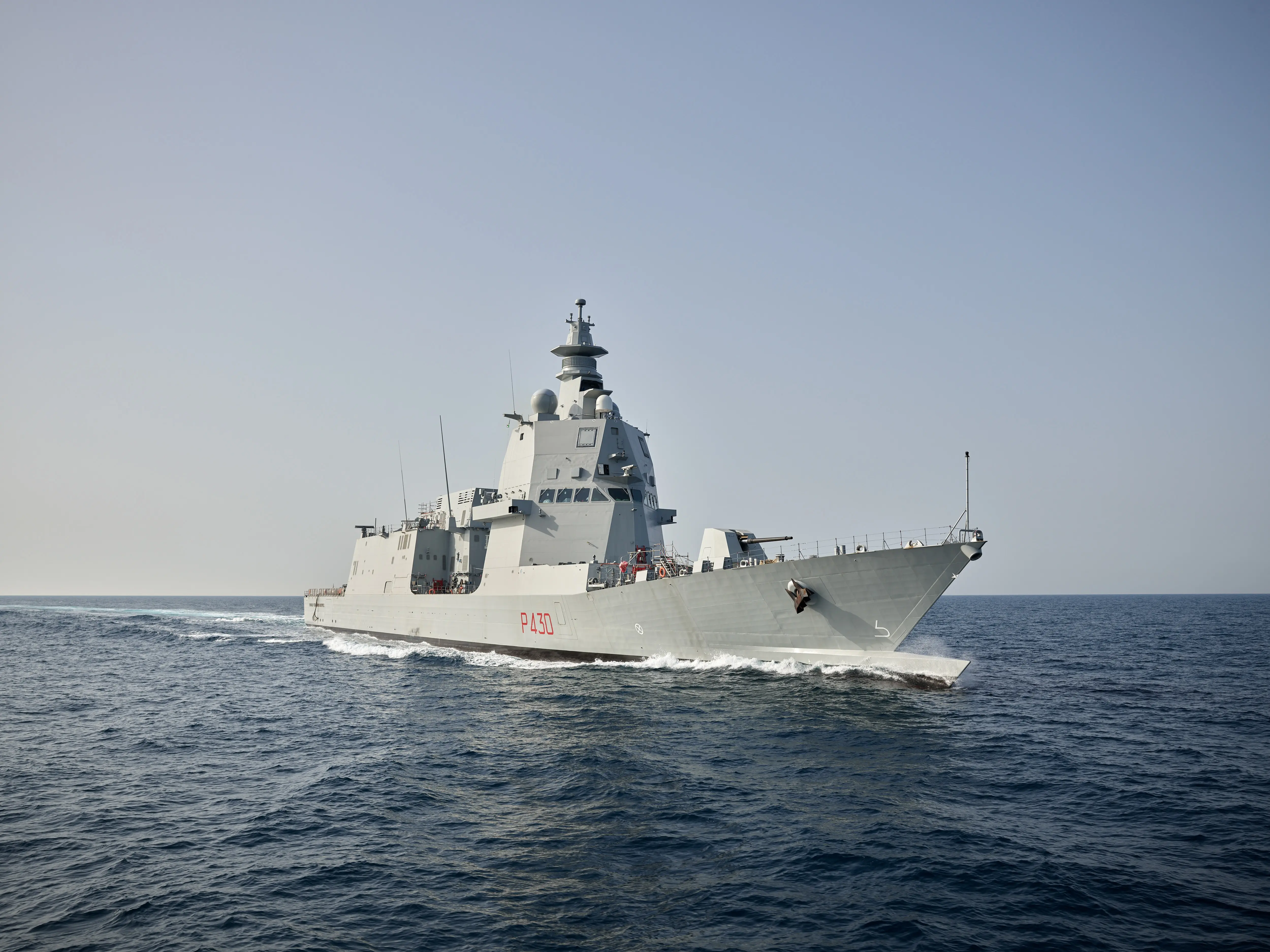 Fincantieri, the delivery of the Multipurpose Offshore Patrol ship (PPA – Pattugliatore polivalente d’altura) “Paolo Thaon di Revel”, first of seven vessels, took place on March 18, 2022 at Fincantieri’s shipyard in Muggiano (La Spezia)