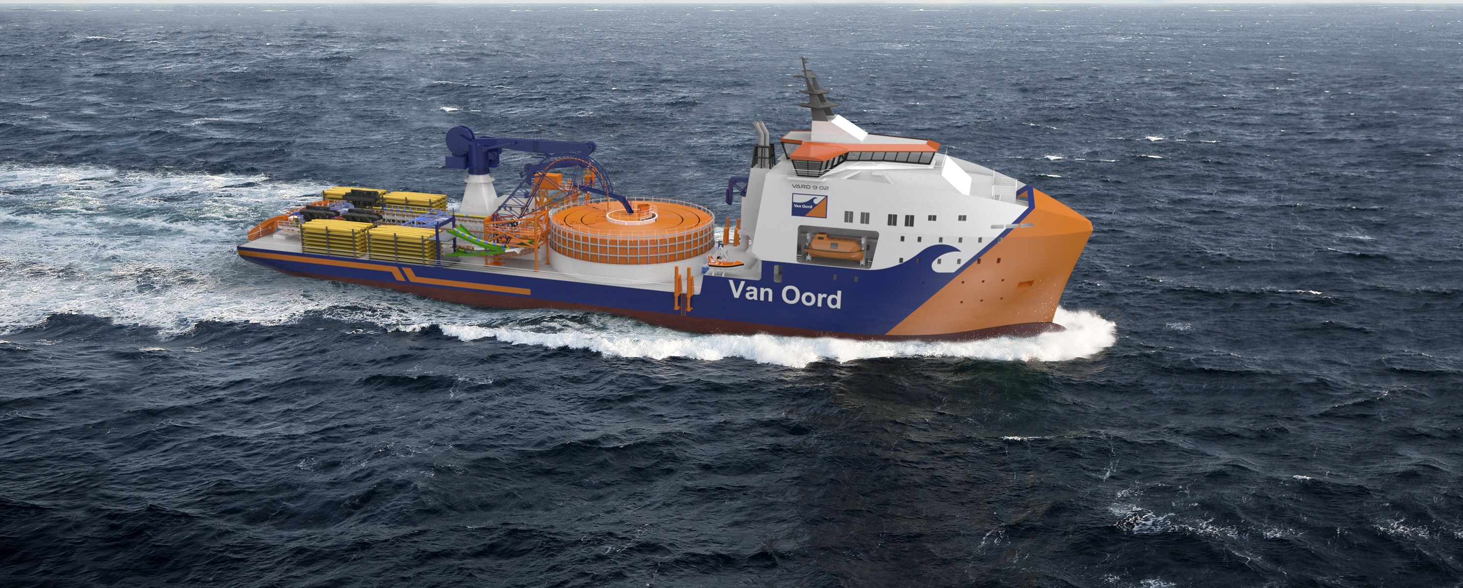 Vard (Fincantieri): the unit will be based on the VARD 9 02 design, Van Oord