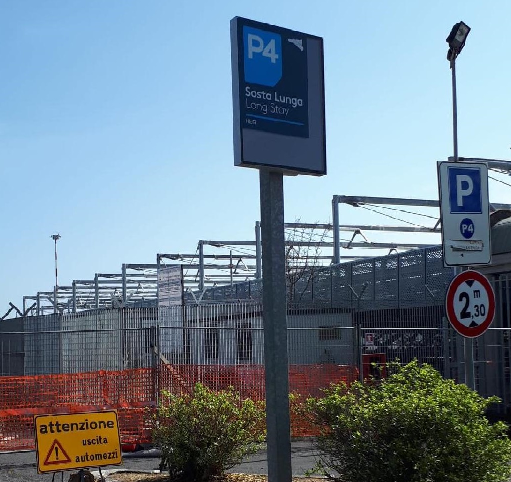 Aeroporto di Catania: chiusura temporanea P4 (lunga sosta) dal 10 marzo 2021 e per la durata di un mese