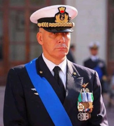 Ammiraglio di Squadra Giuseppe Cavo Dragone, capo di Stato Maggiore della Marina