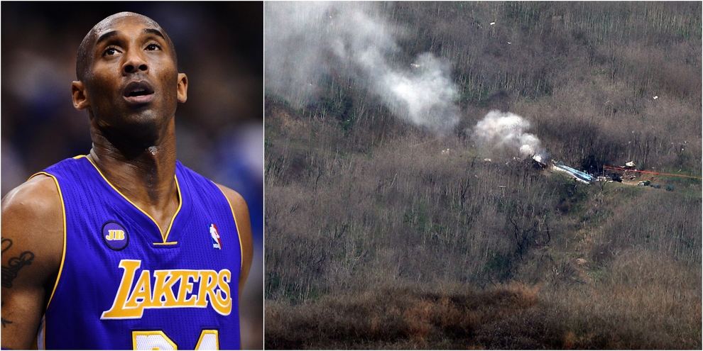 L'incidente in elicottero che è costato la vita a Kobe Bryant (26 gennaio 2020)