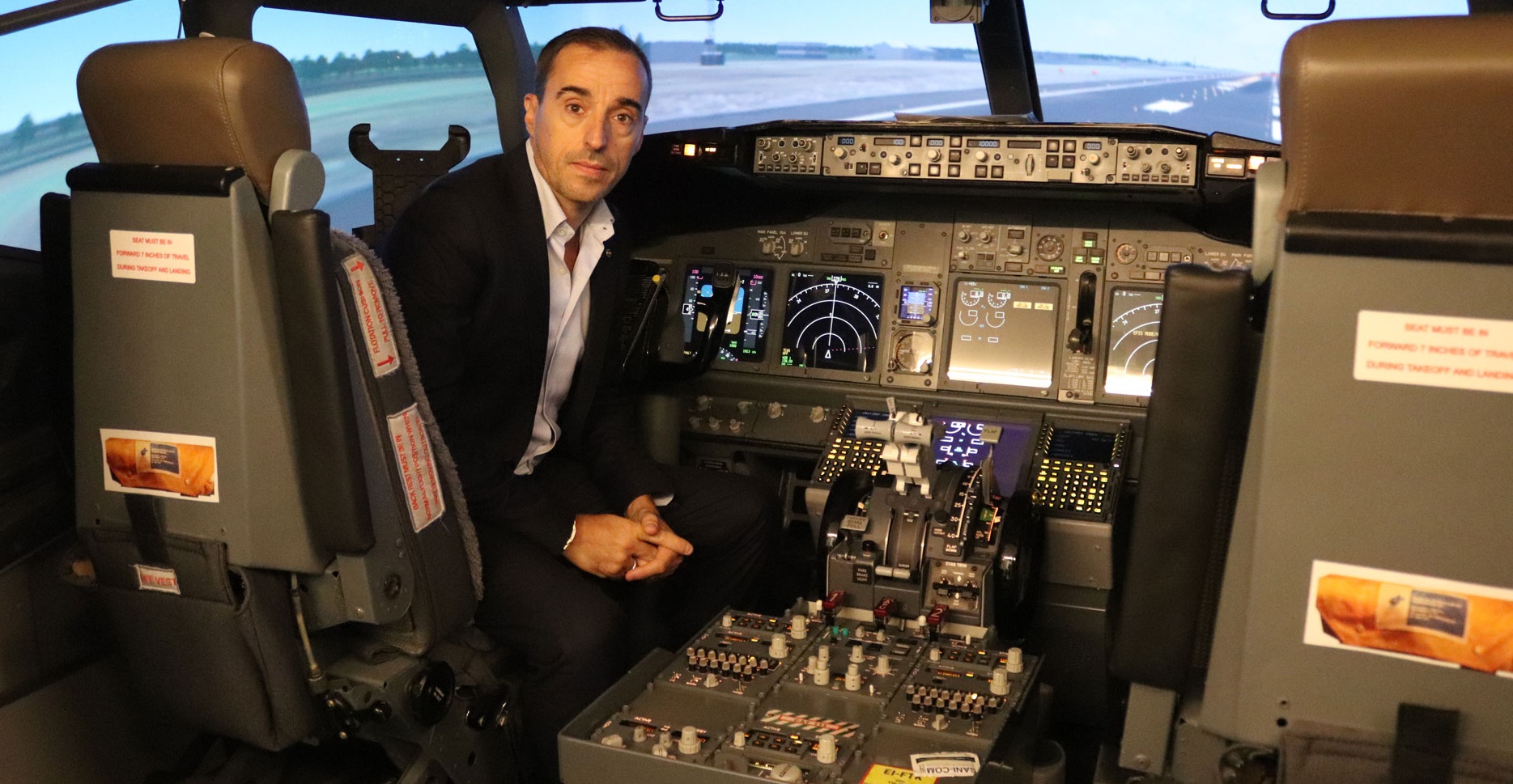 Alessandro Cianciaruso, ceo di Aea -Aircraft Engineering Academy- del Gruppo Seas (South East Aviation Services)