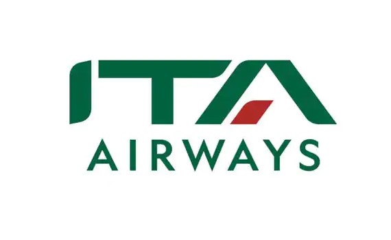 Logo di Ita Airways, nuovo vettore aereo nazionale decollato il 15 ottobre 2021