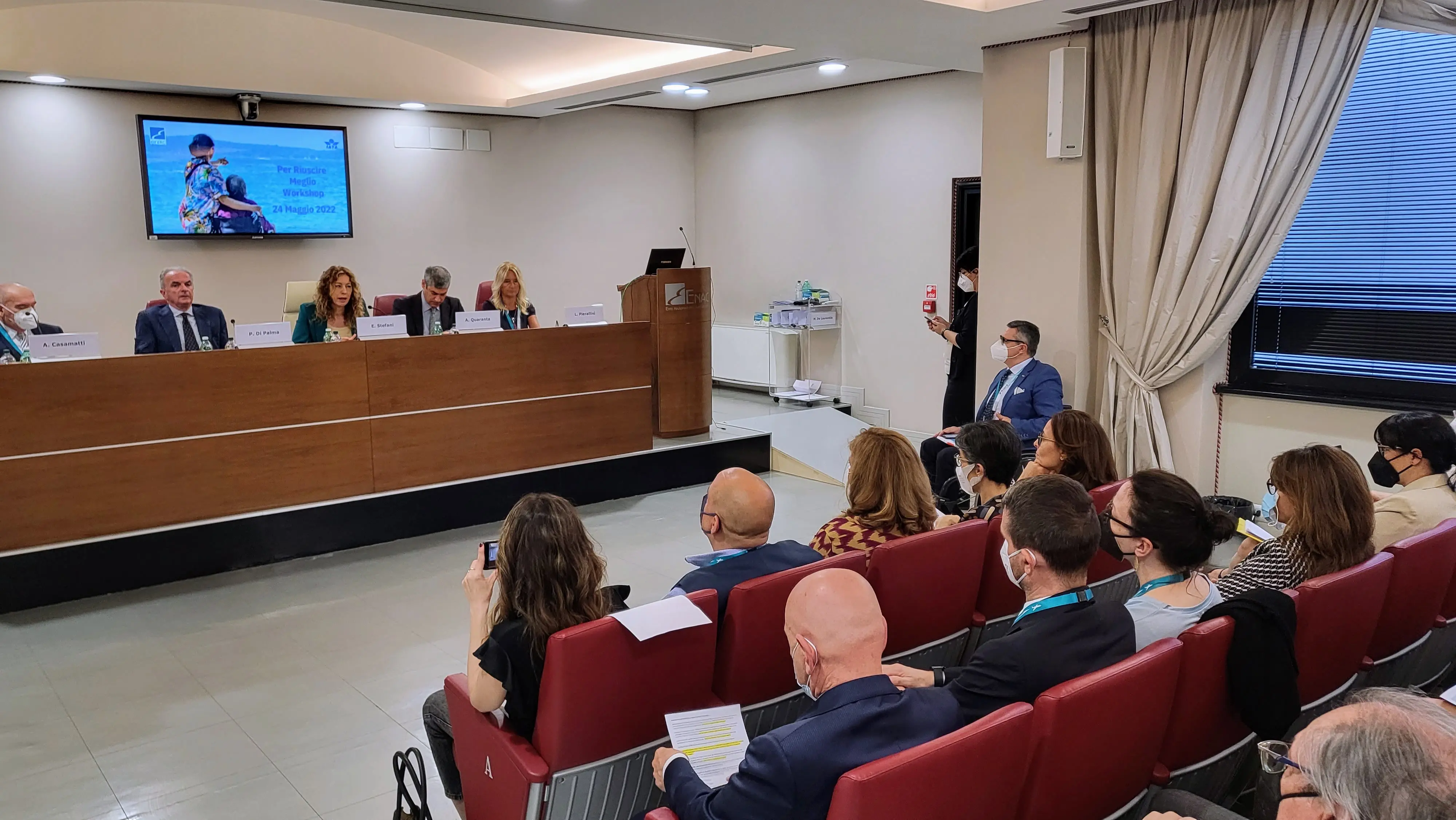 Enac-Iata: incontro “Prm workshop – Per riuscire meglio” sull'assistenza passeggeri con mobilità ridotta e con disabilità, svoltosi presso la sede Enac a Roma dalle ore 10 alle ore 16:30 del 24 maggio 2022