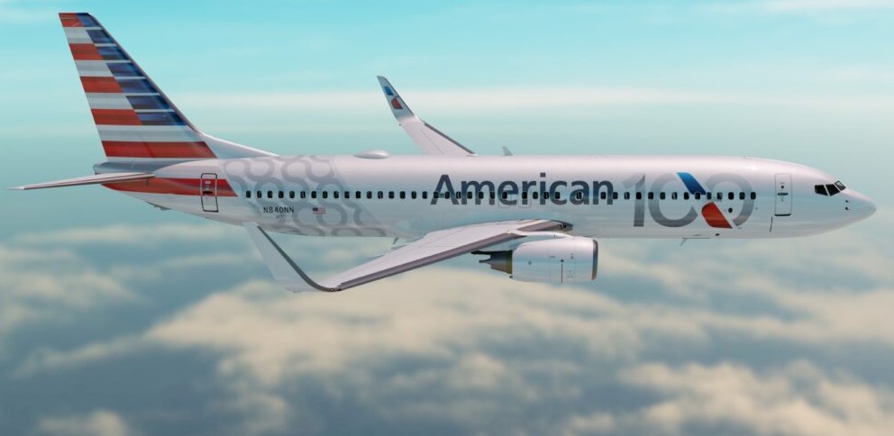 Aircraft. 1926-2026: centennial for American Airlines