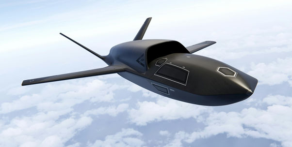 Nell’ambito del suo portafoglio Uas completo e versatile, Airbus presenta il nuovo aeromobile da combattimento collaborativo senza equipaggio Ravenstorm